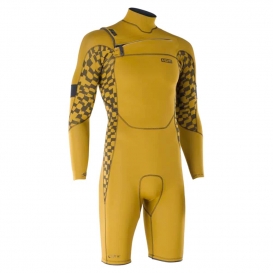 ION Wetsuit Seek Core 3/2 Shorty LS Front Zip men 2027 46/XS black
