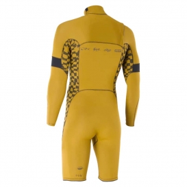 ION Wetsuit Seek Core 3/2 Shorty LS Front Zip men