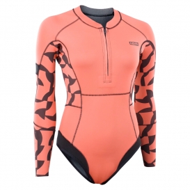 ION Wetsuit Amaze Hot Shorty 1.5 LS Front Zip women 2026 34/XS
